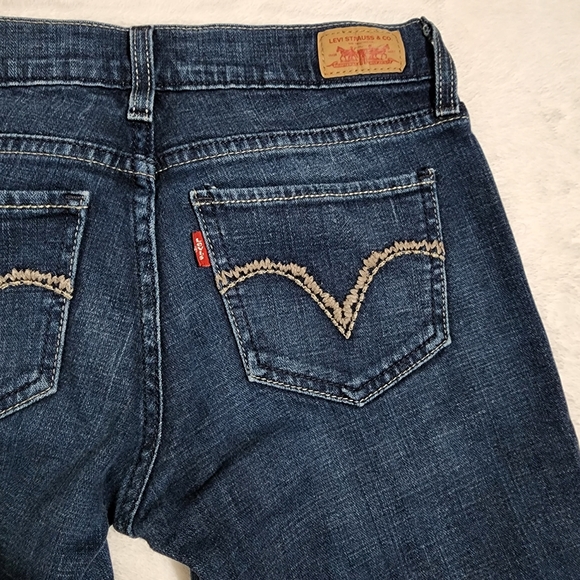 Levi's ripped low rise skinny jean Size 3M - Picture 5 of 7